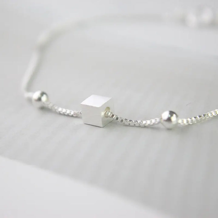 Classic Silver Anklet