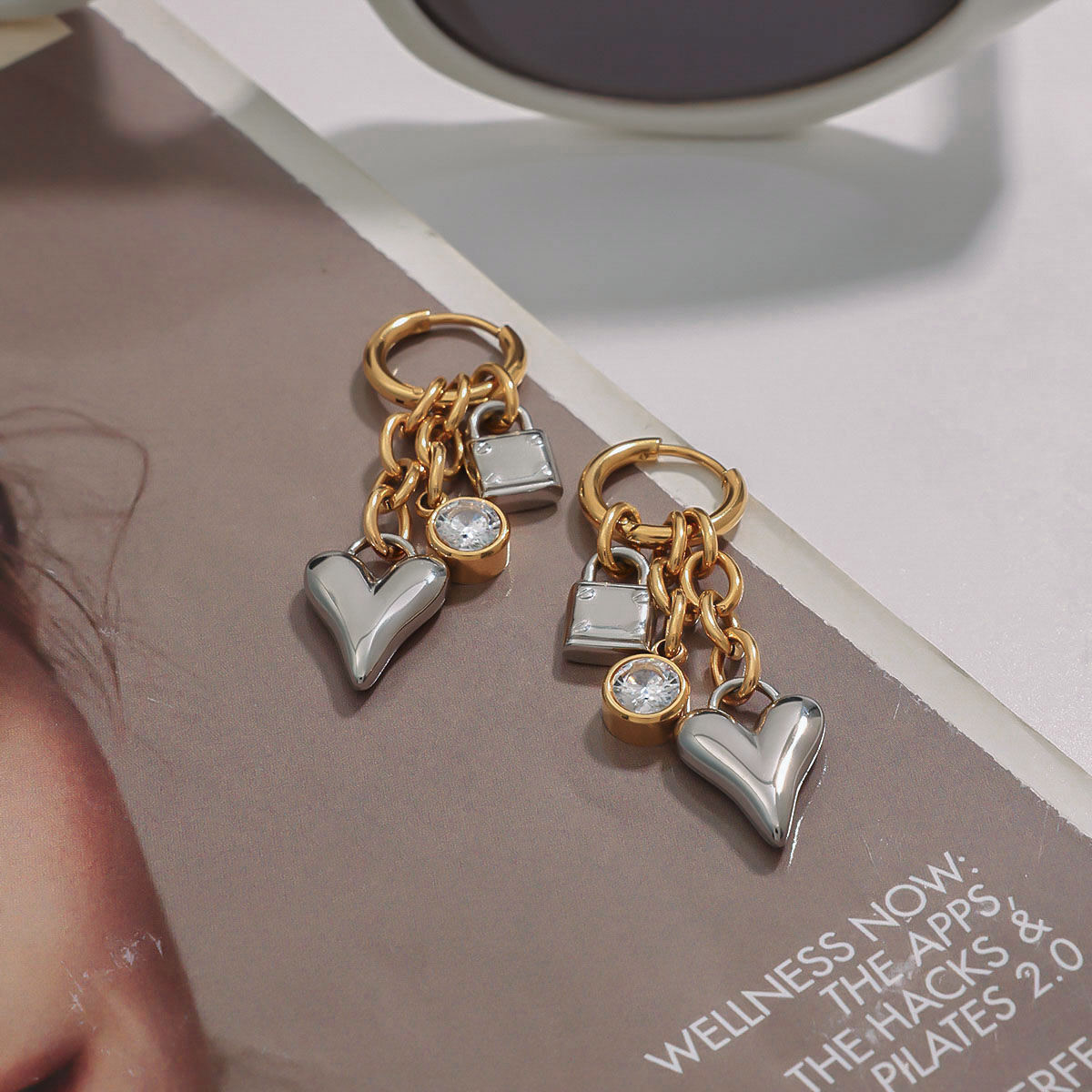 Unlock My Heart Earrings