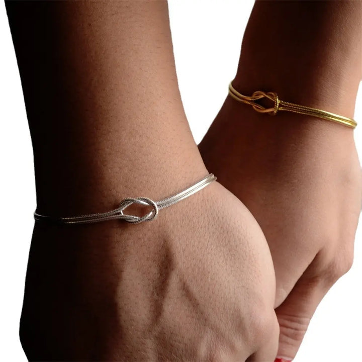 Couple Infinity Knot Bracelet Set (Pack of 2)