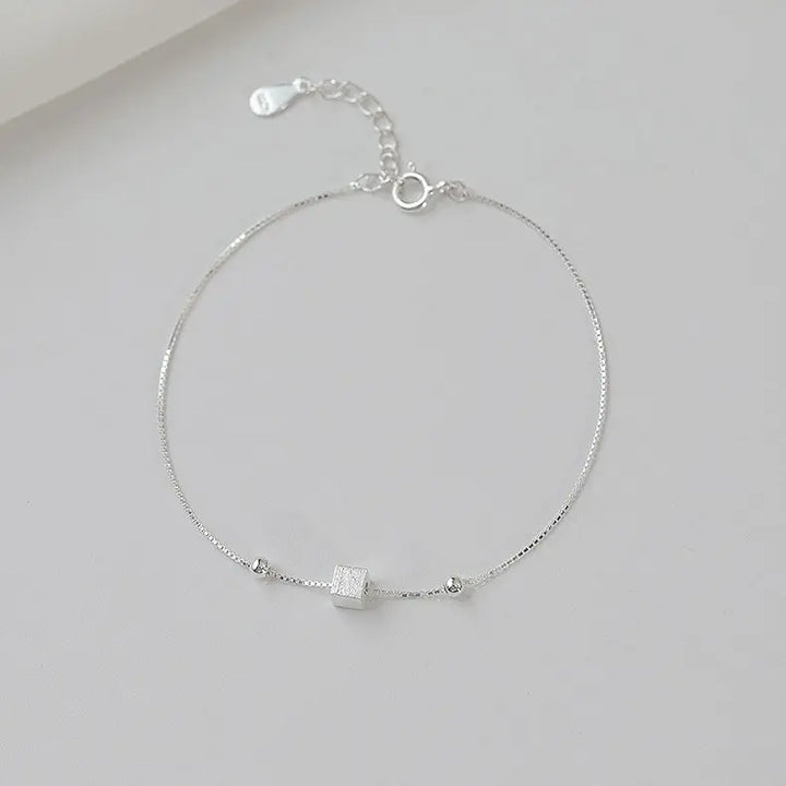 Classic Silver Anklet