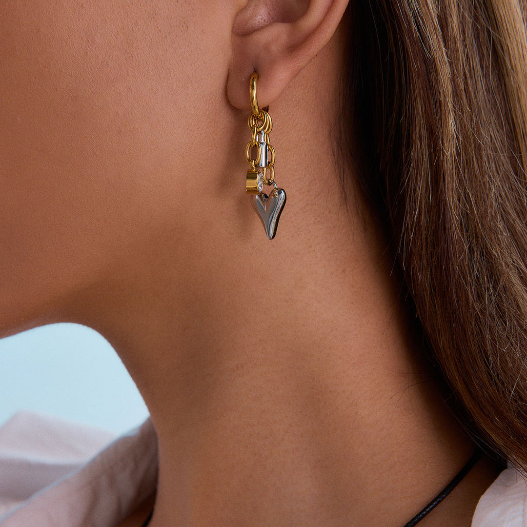 Unlock My Heart Earrings