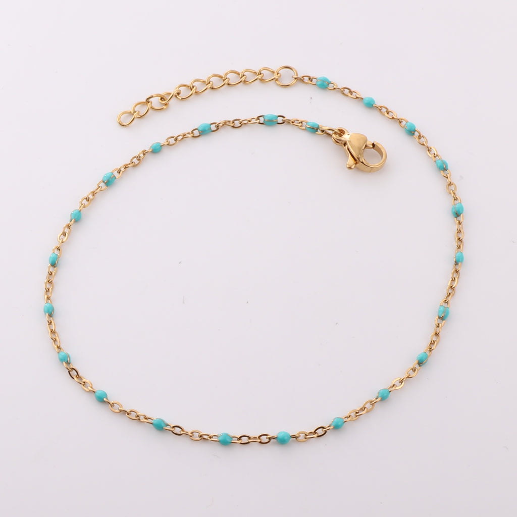 Blue Whisper Anklet