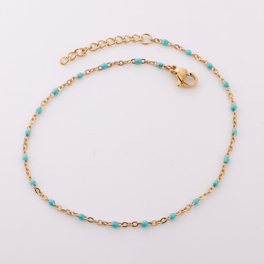 Blue Whisper Anklet