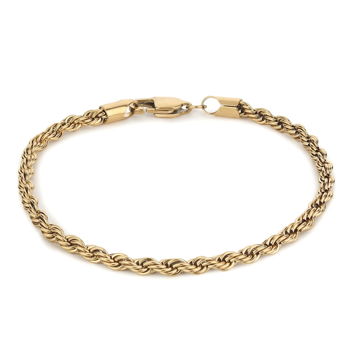 Twisted Rope Chain Bracelet