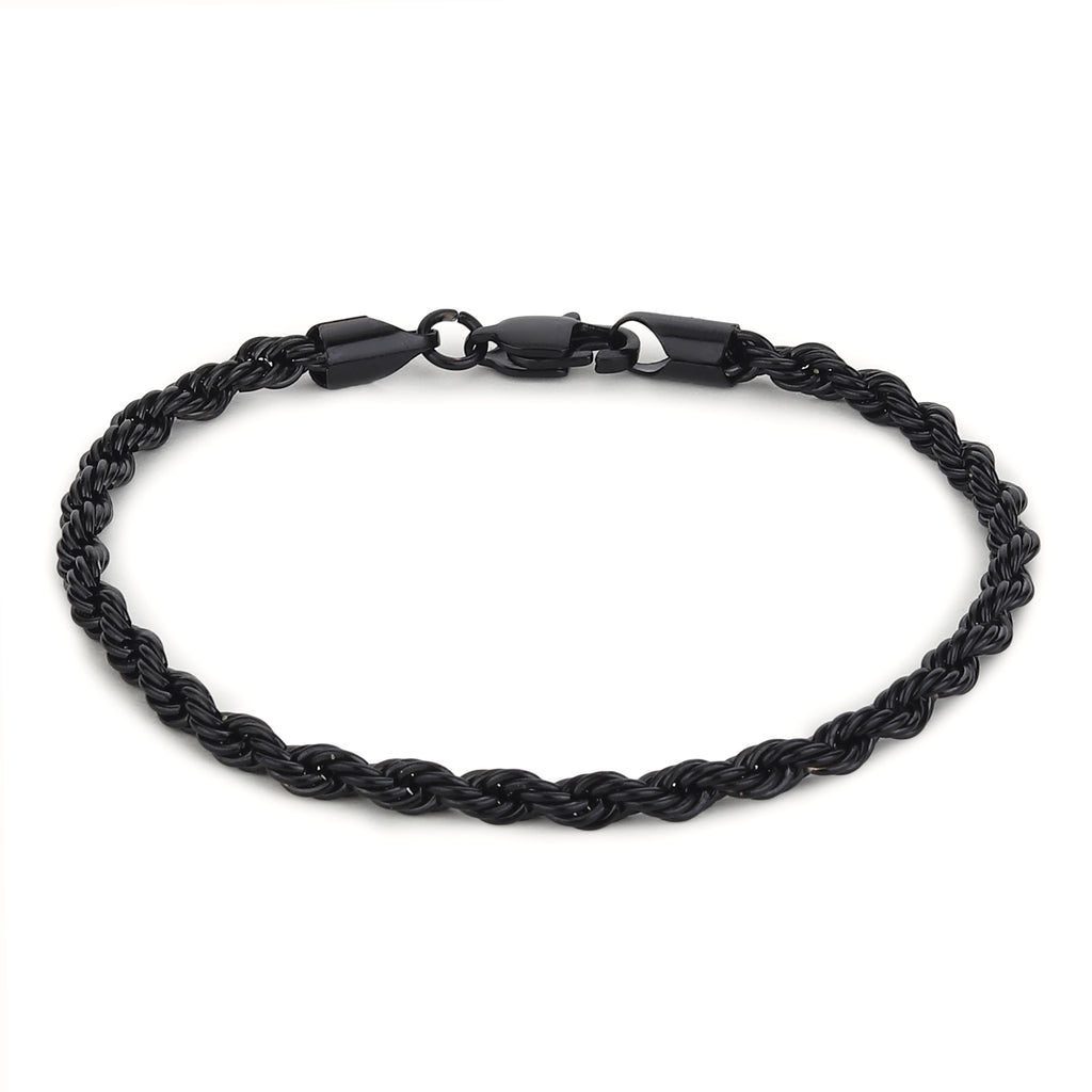 Twisted Rope Chain Bracelet