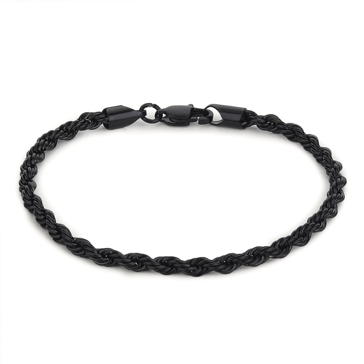 Twisted Rope Chain Bracelet