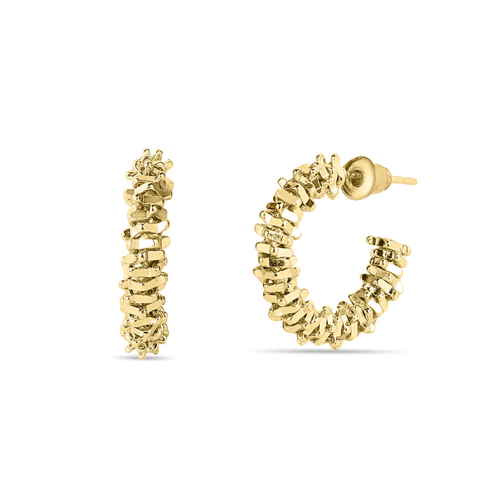 Dazzling Charmer Hoops