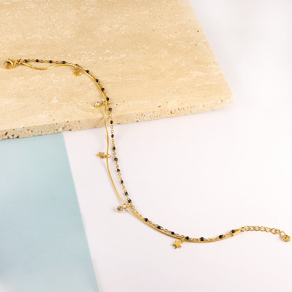 Midnight Star Anklet