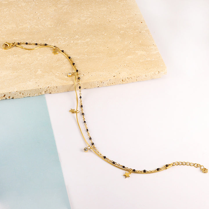 Midnight Star Anklet