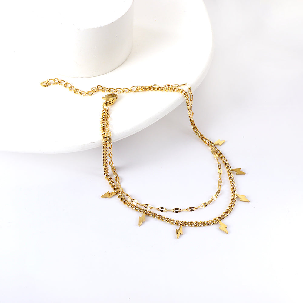 Lightning Glint Anklet
