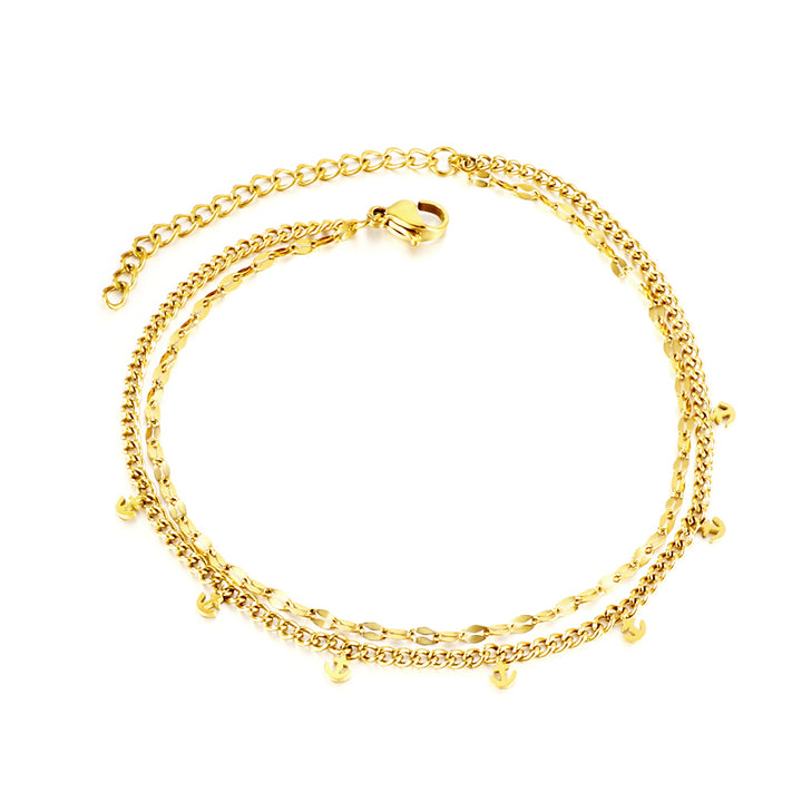Dainty Anchor Trail Anklet