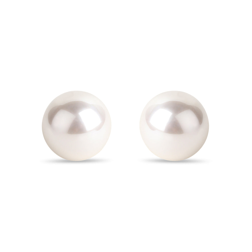 Frosted Pearl Studs