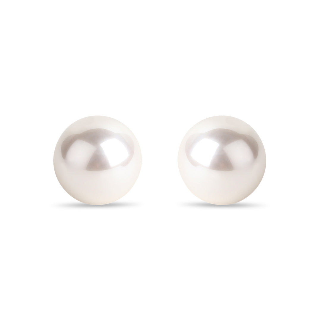 Frosted Pearl Studs