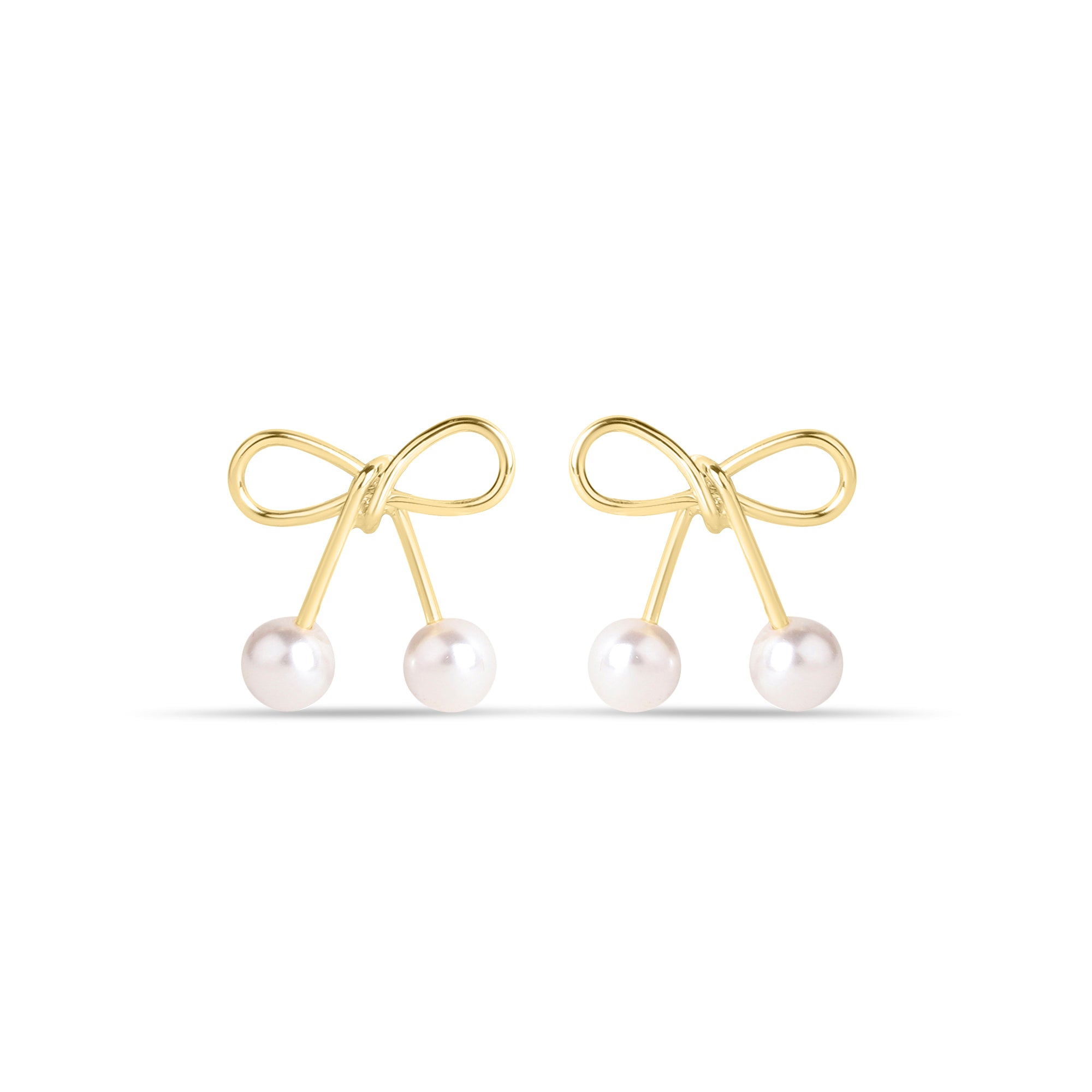 Cherry Drop Studs