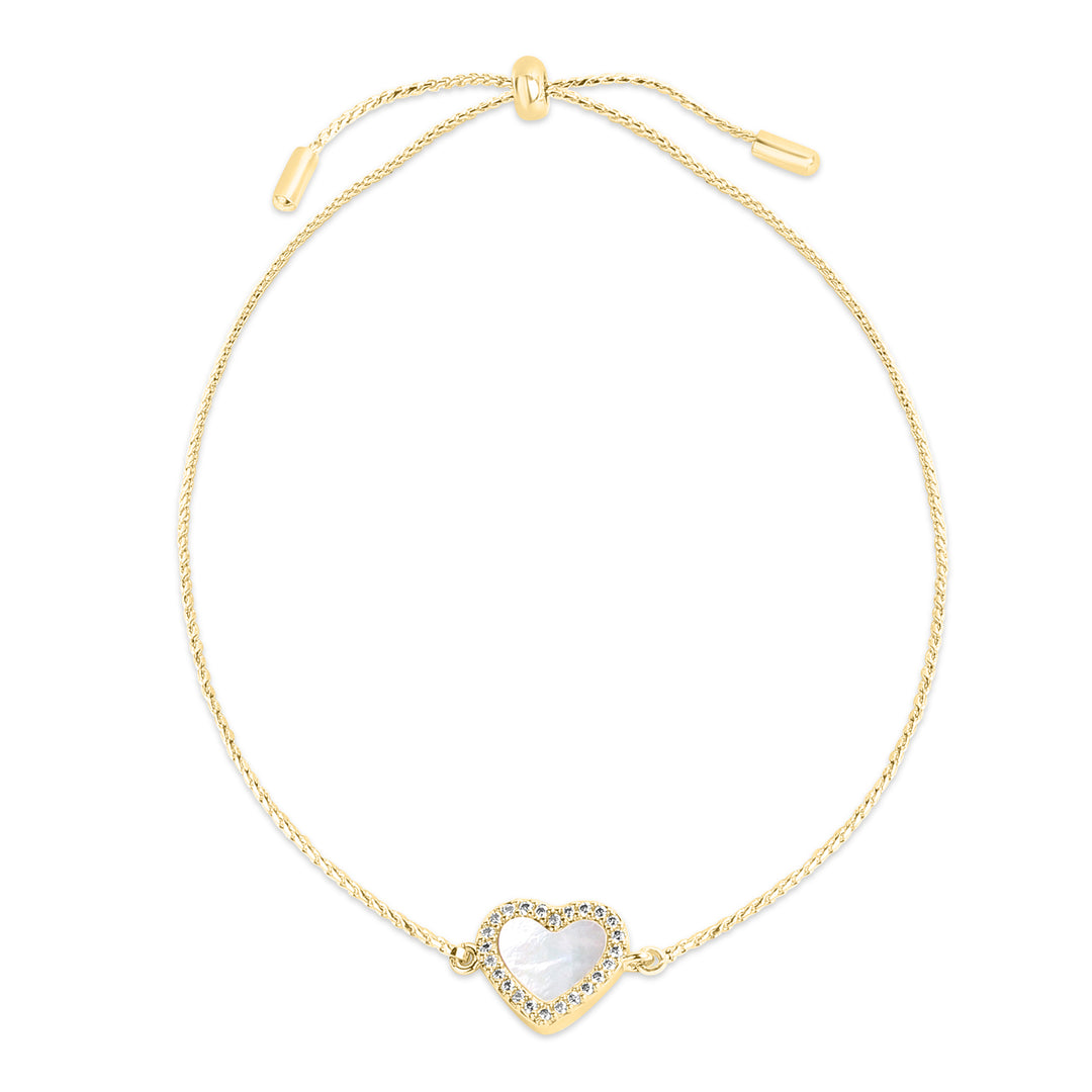 Holographic Heart Bracelet