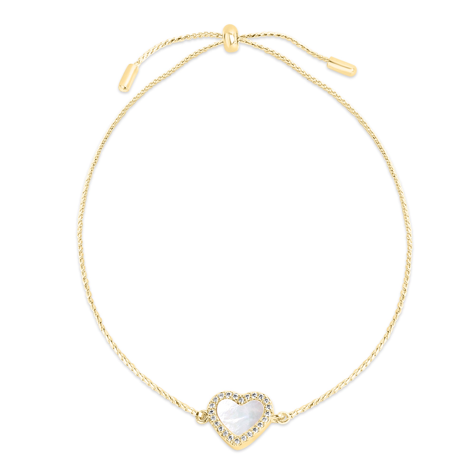 Holographic Heart Bracelet