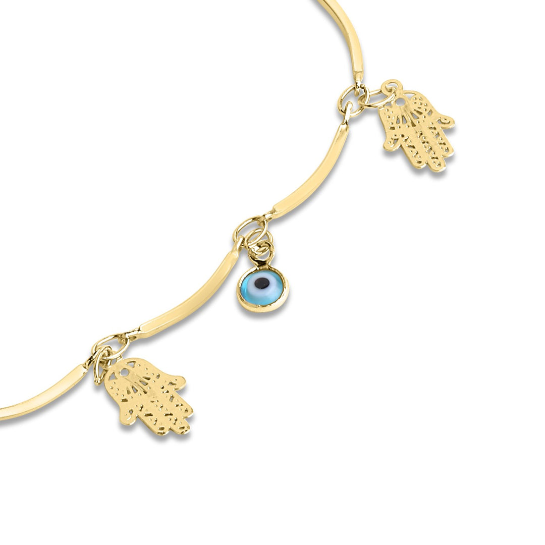 Evil Eye Charm Anklet