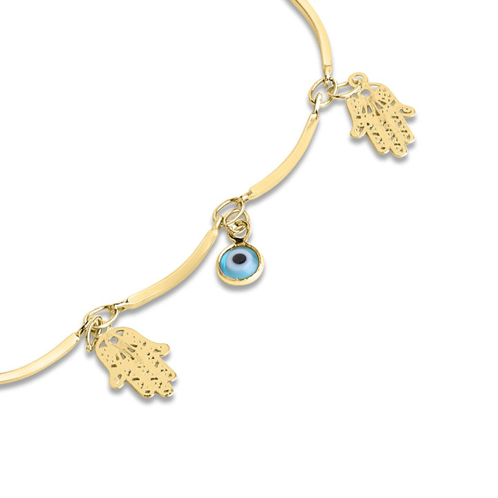 Evil Eye Charm Anklet