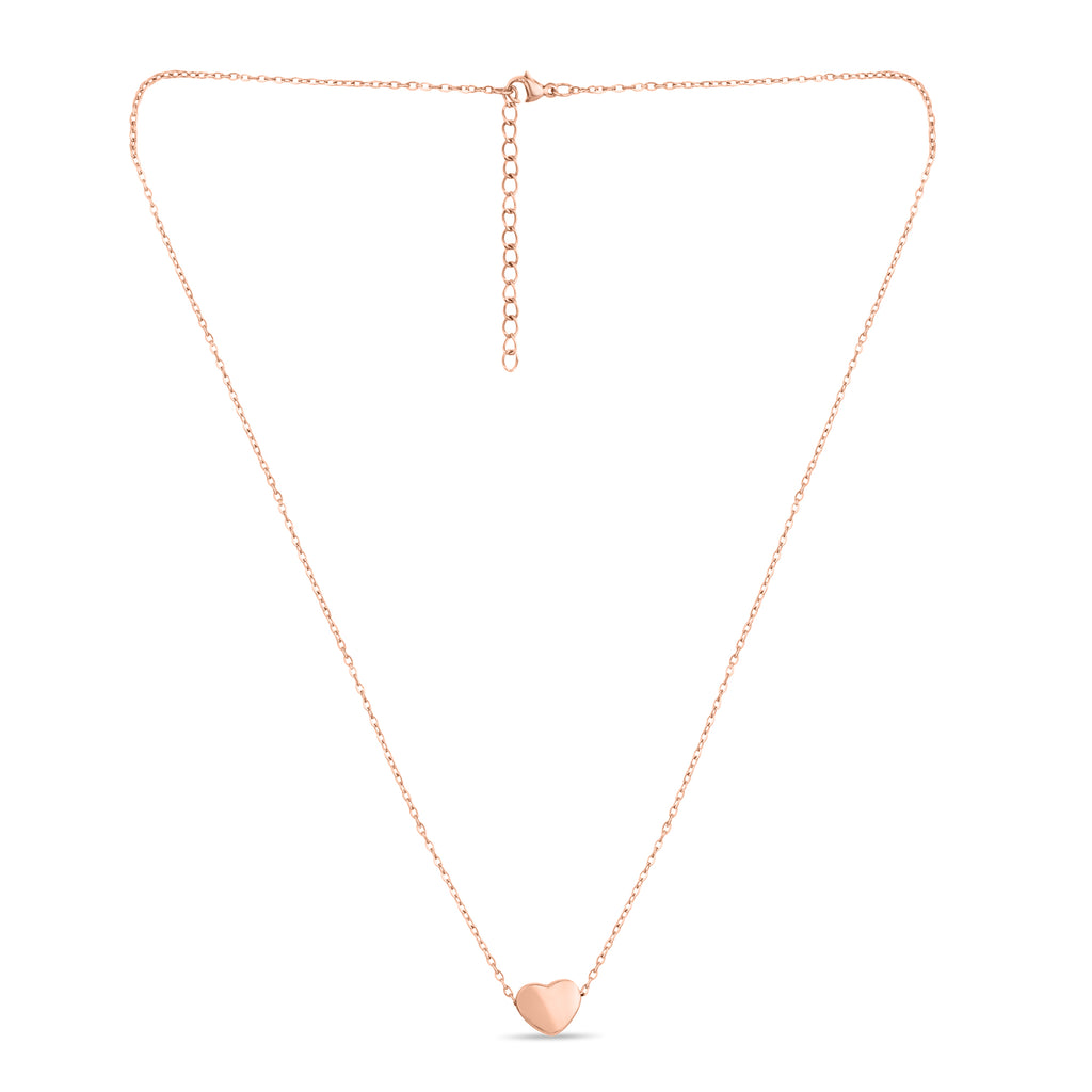 Rose Heart Pendant