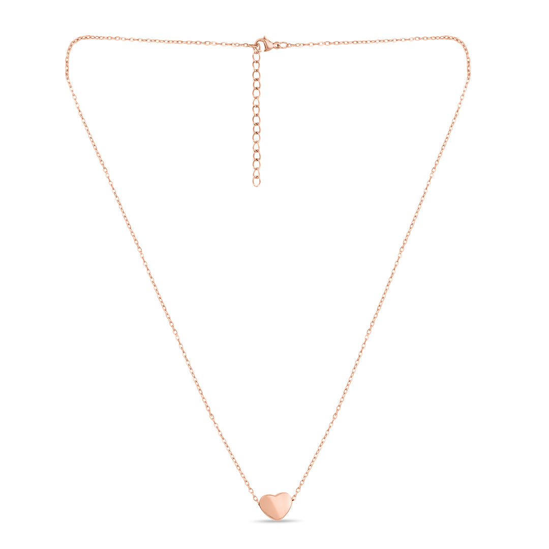 Rose Heart Pendant