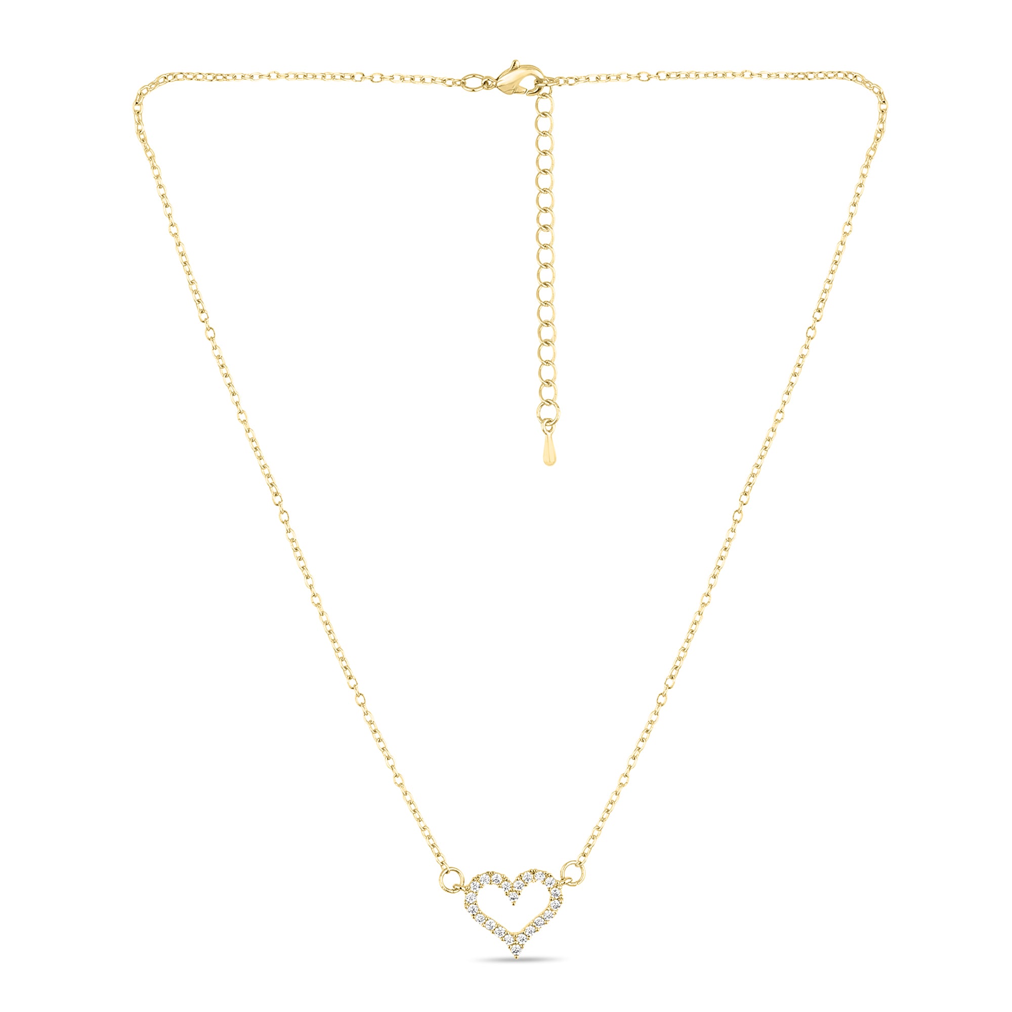 Embellished Heart Pendant