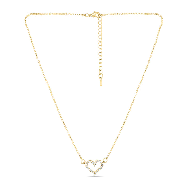 Embellished Heart Pendant