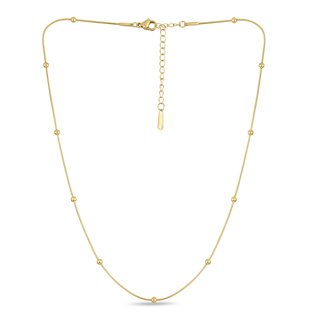 Golden Beads Necklace