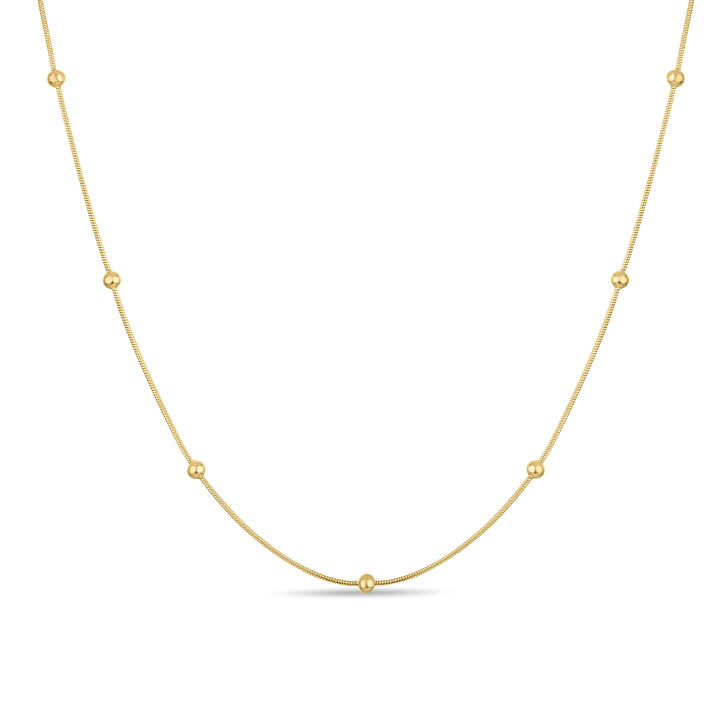 Golden Beads Necklace