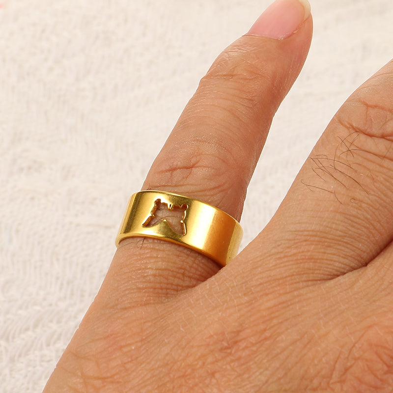 Wings Of Love Couple Rings