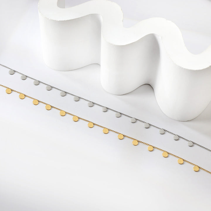 Golden Drops Anklet