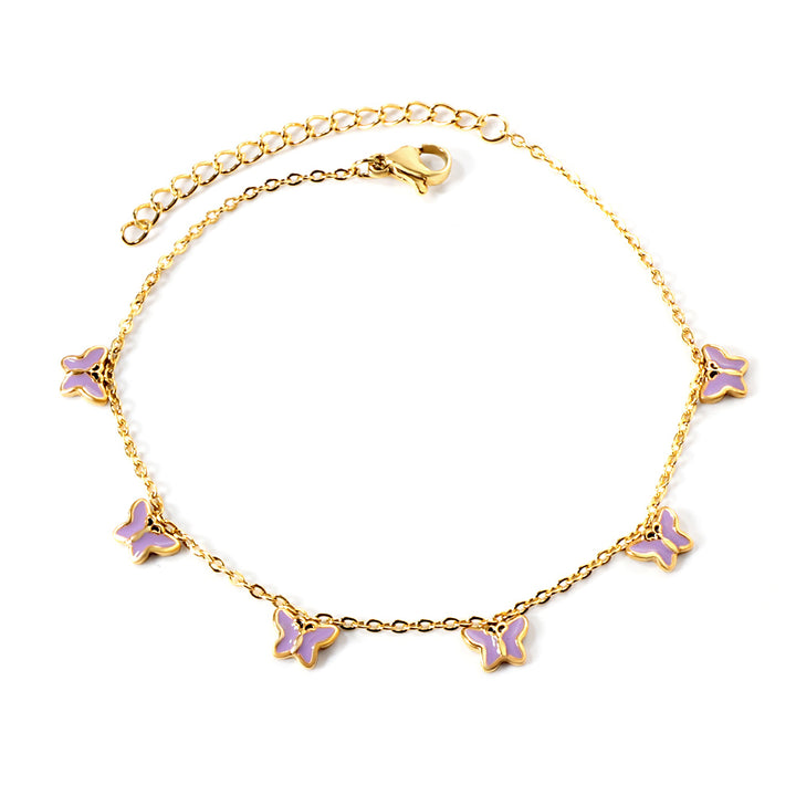 Lilac Dreams Anklet