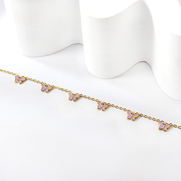 Lilac Dreams Anklet