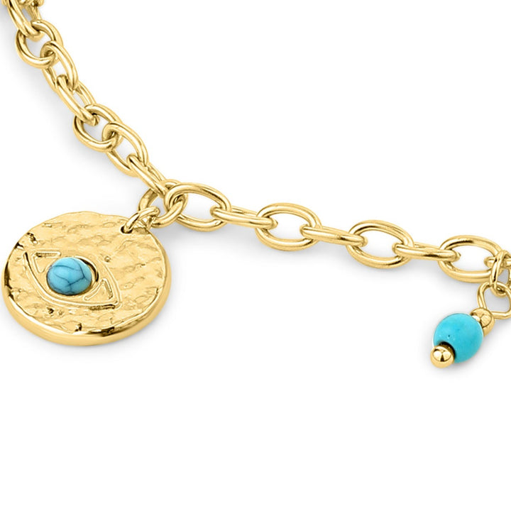 Evil Eye Chip Bracelet