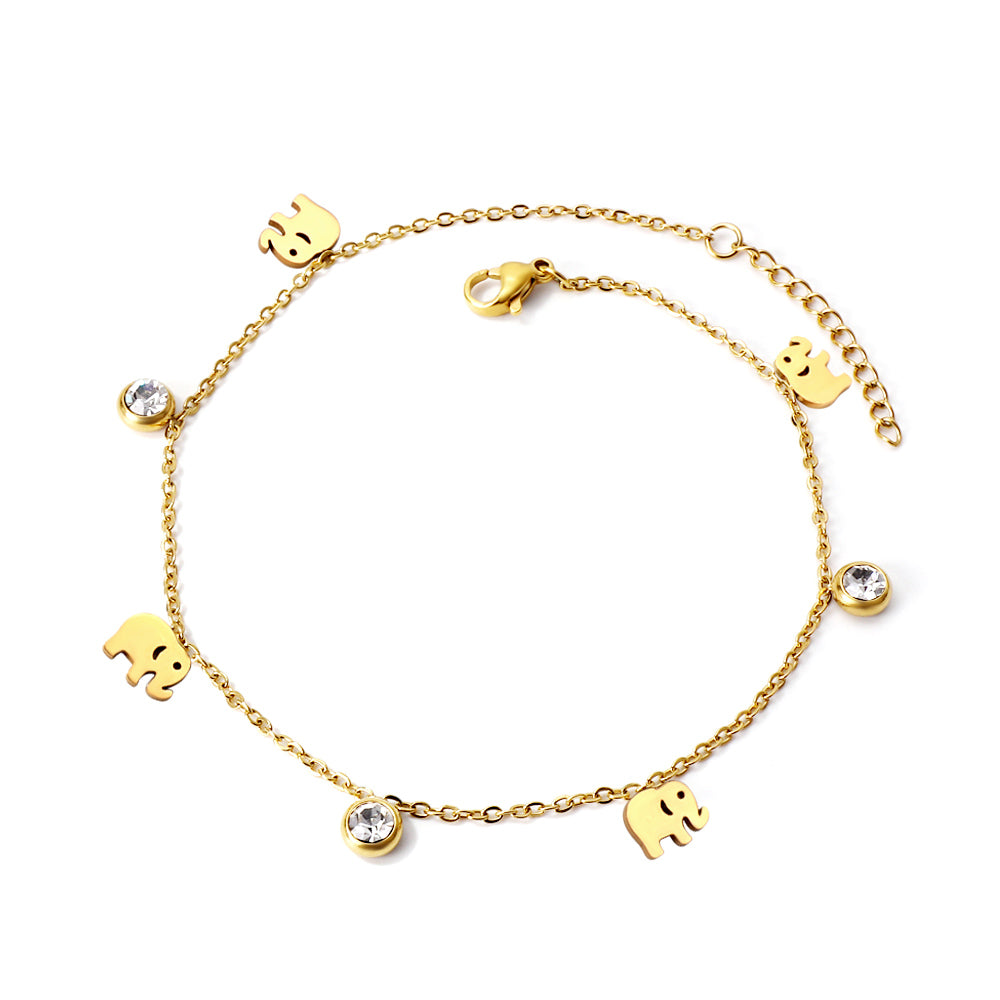 Lucky Elephant Anklet