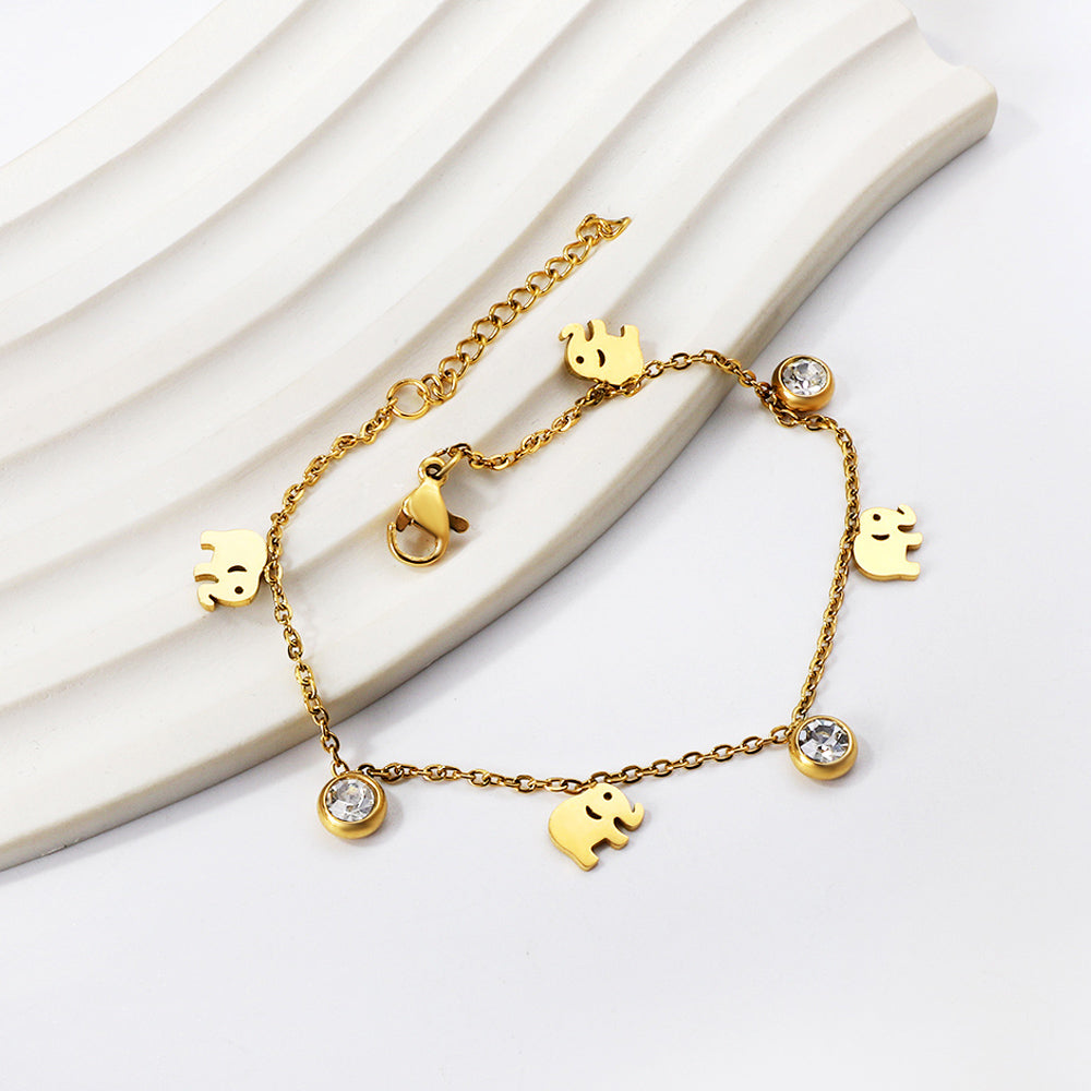Lucky Elephant Anklet