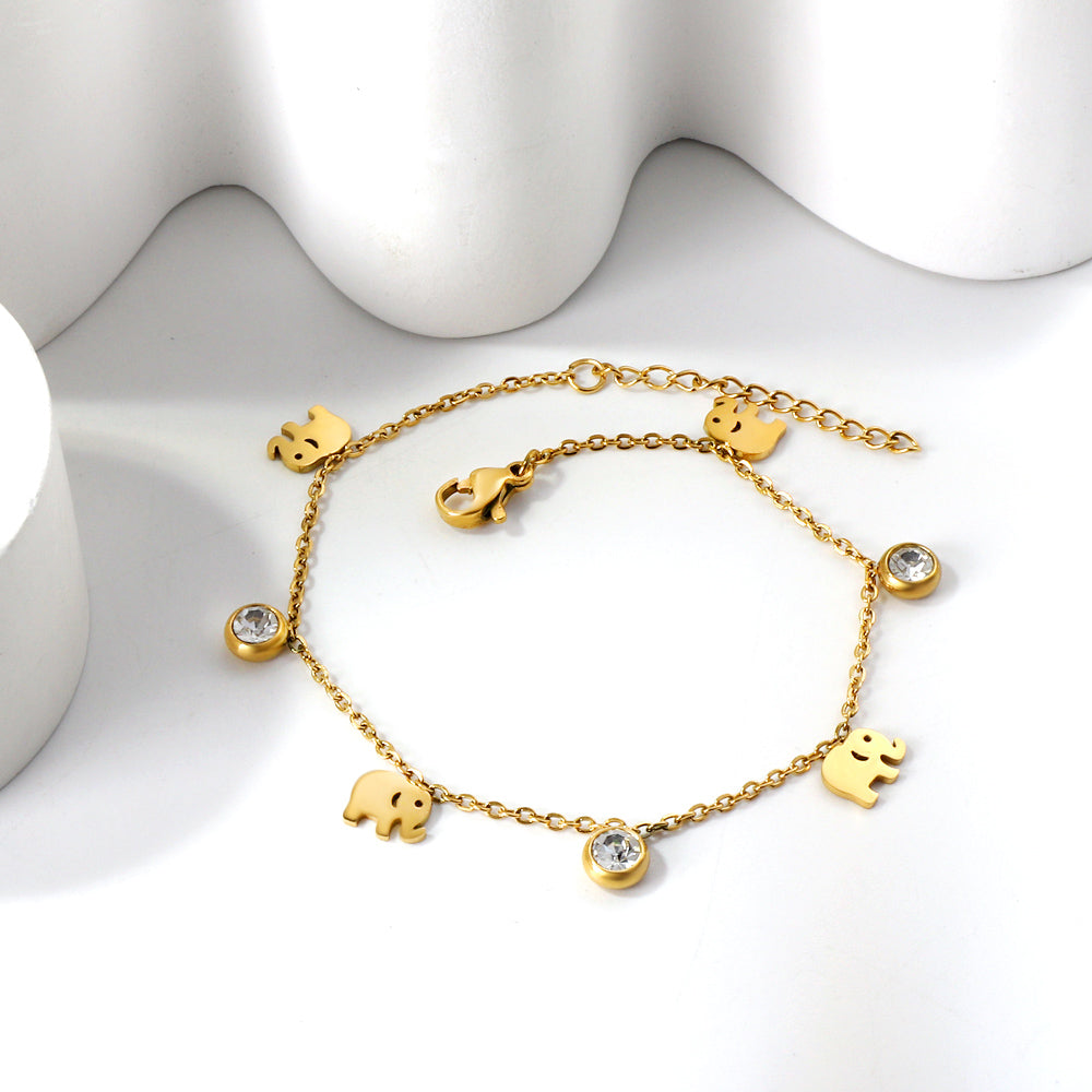 Lucky Elephant Anklet