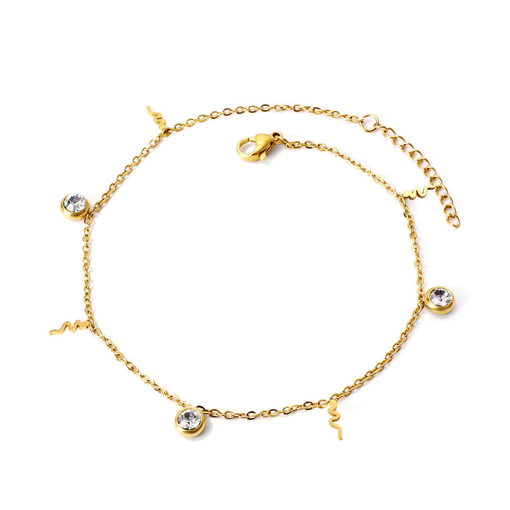 Starlit Snake Anklet
