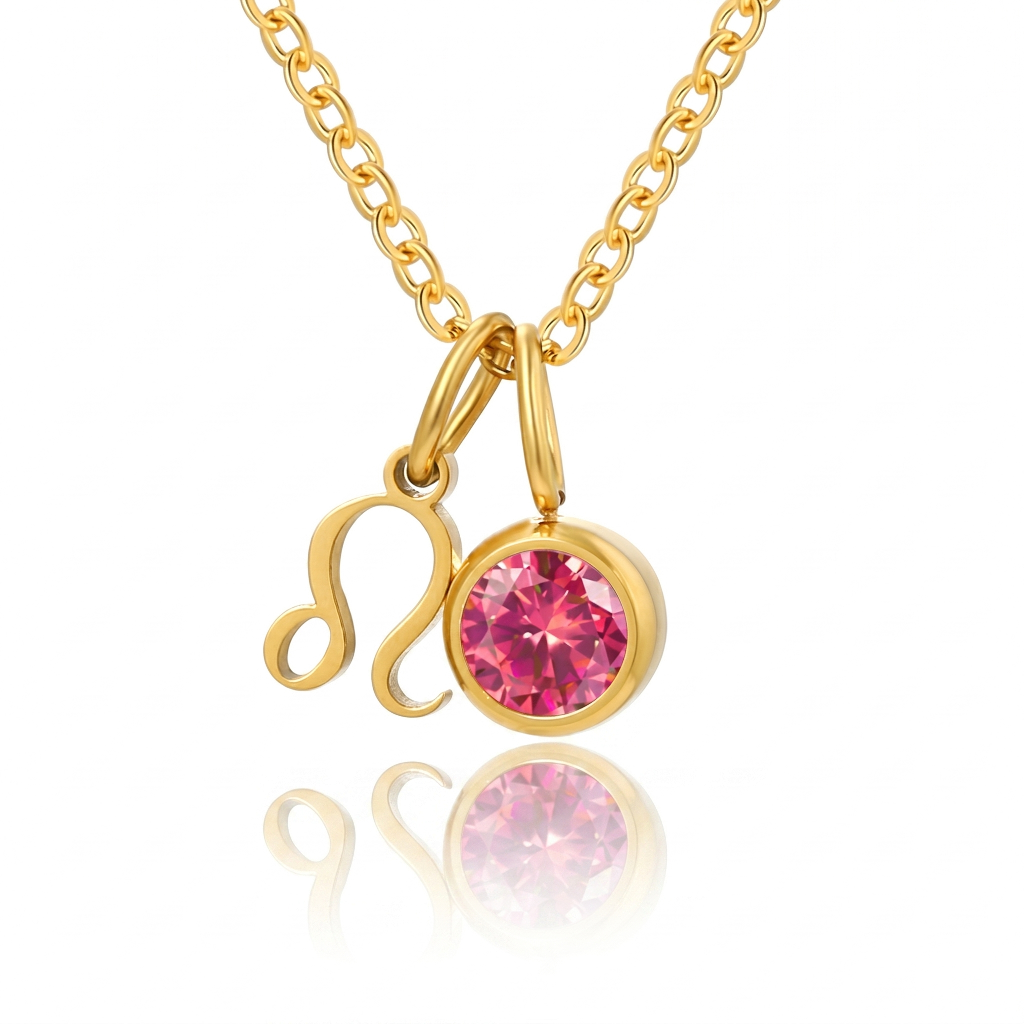 Birthstone Zodiac Pendant