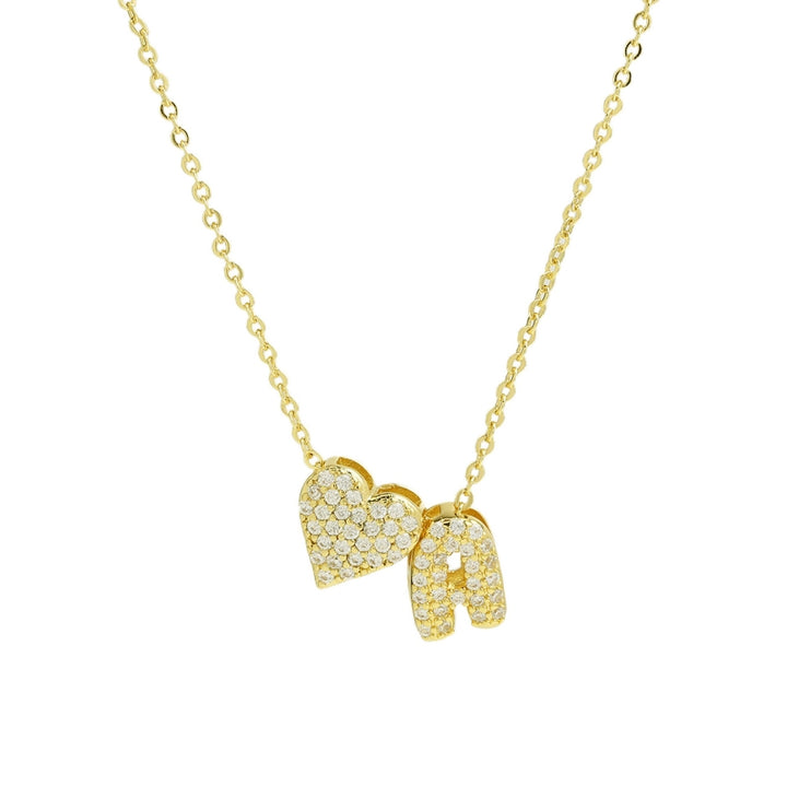 Personalized Amor Initials Pendant