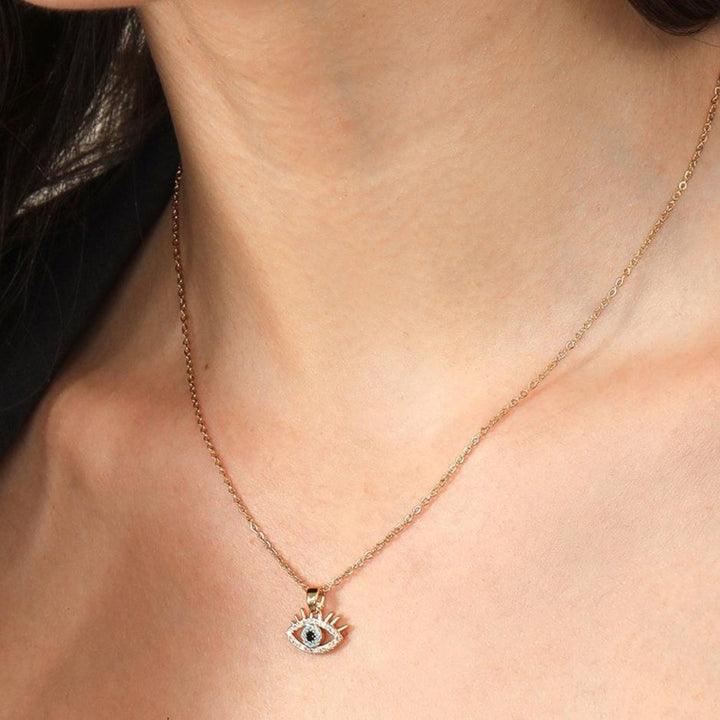 Azure Evil Eye Pendant