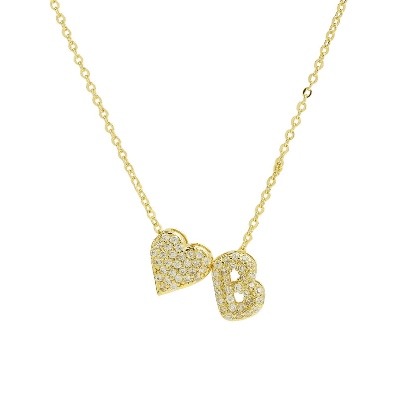 Personalized Amor Initials Pendant