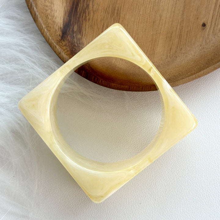 Resin Colorblock Bangle