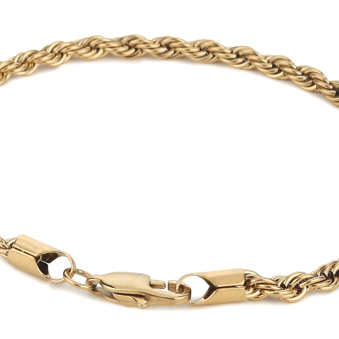 Twisted Rope Chain Bracelet