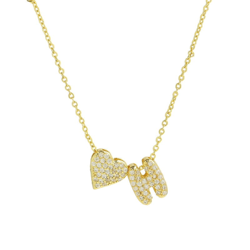 Personalized Amor Initials Pendant