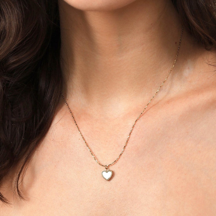 Holographic Heart Pendant
