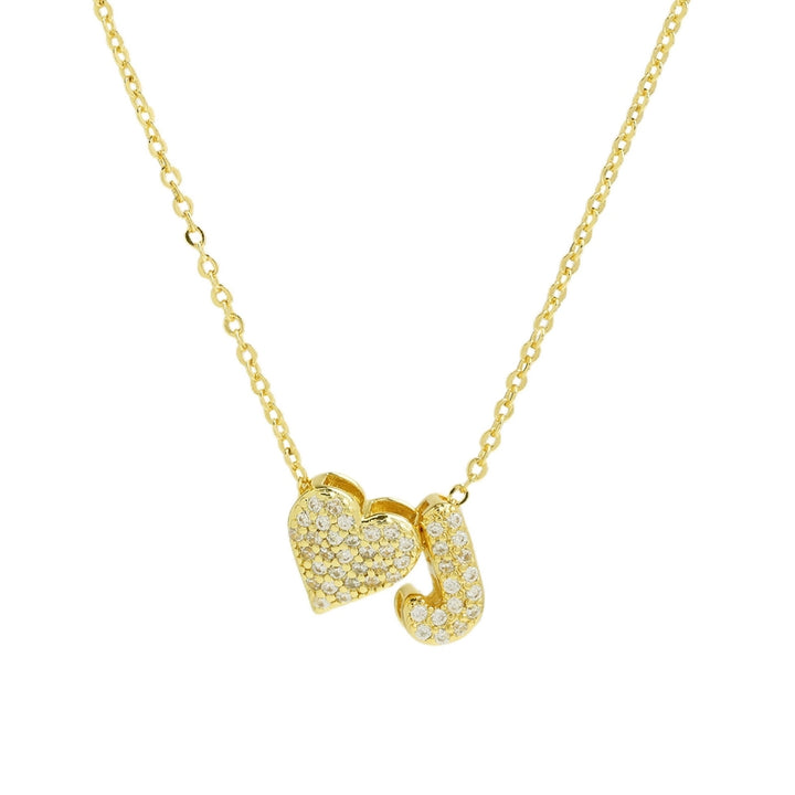 Personalized Amor Initials Pendant