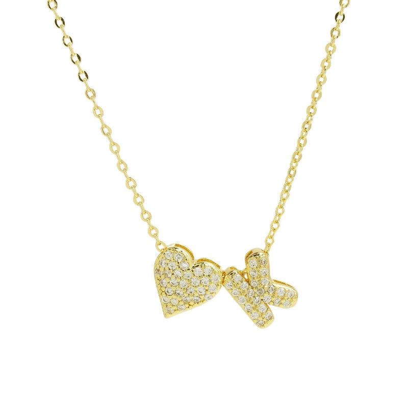 Personalized Amor Initials Pendant