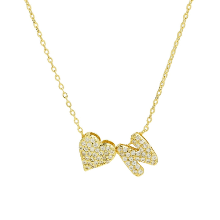 Personalized Amor Initials Pendant
