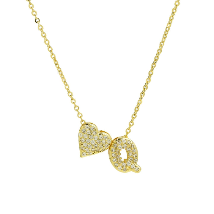 Personalized Amor Initials Pendant