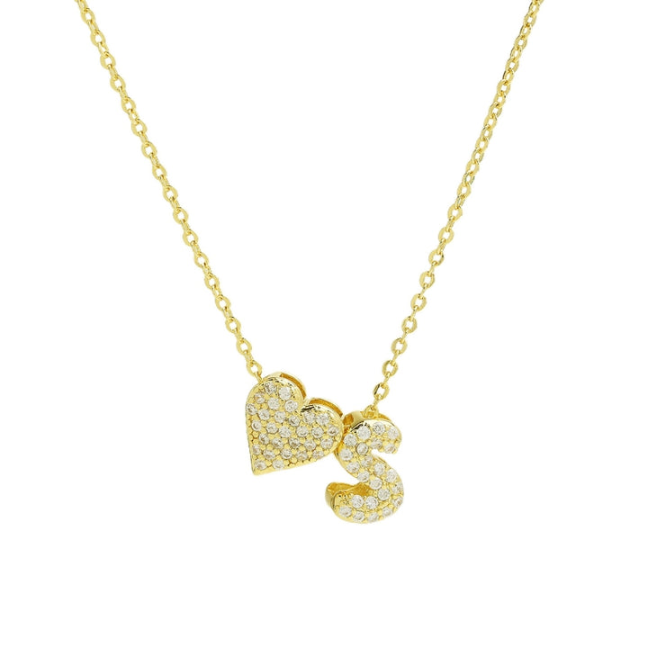 Personalized Amor Initials Pendant